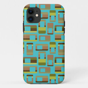Capa Para iPhone 11 Retângulos Com Tiras