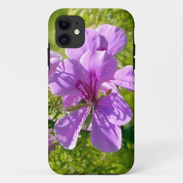 Capa Para iPhone 11 Retrato da Flor (Verso)
