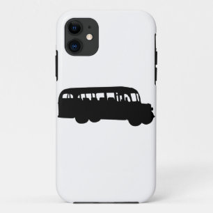Capa Para iPhone 11 retro clássico de ônibus