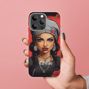 Capa Para iPhone 11 Retro Gangster Filha Vibe Boho Vintage Art