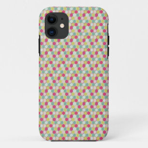 Capa Para iPhone 11 Retro Honeycomb