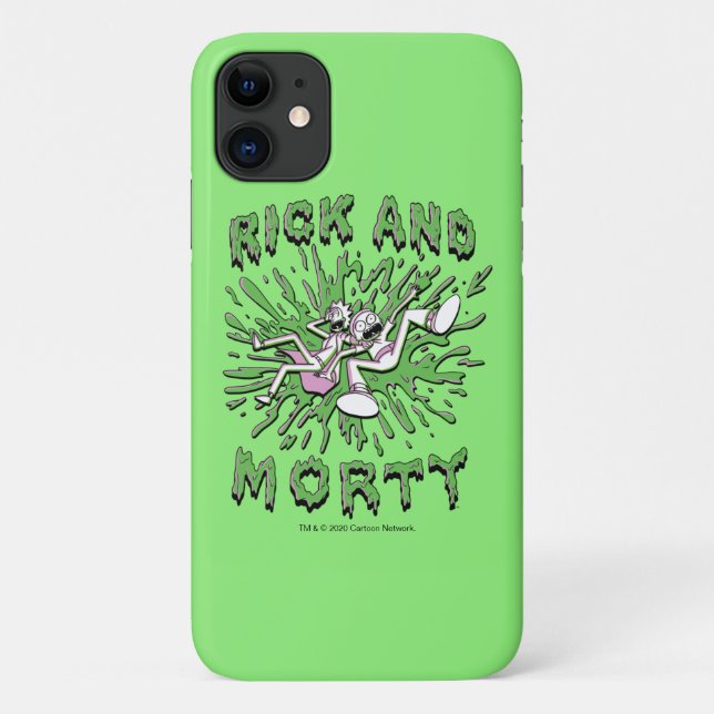 Capa Para iPhone 11 RICK E MORTY™| Caindo Em Ácido Vat (Verso)