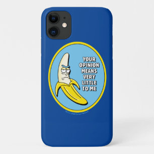 Capa Para iPhone 11 RICK E MORTY™  Crachá de Rick de bananas