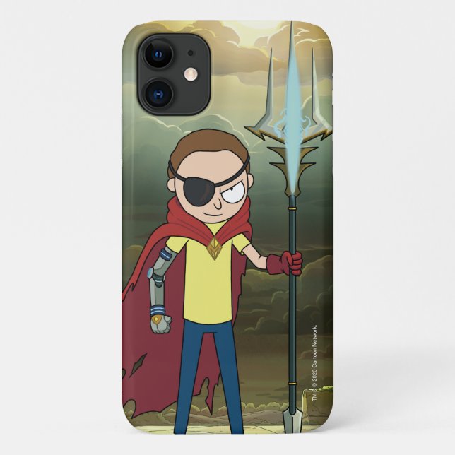 Capa Para iPhone 11 RICK E MORTY™| Mau Morty (Verso)
