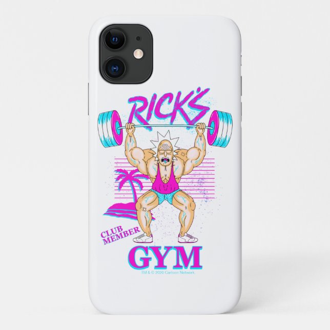 Capa Para iPhone 11 RICK E MORTY™| Membro do clube de Rick (Verso)