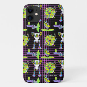 Capa Para iPhone 11 RICK E MORTY™ Padrão do Portal do Rick de sele