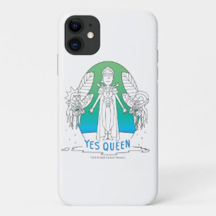 Capa Para iPhone 11 RICK E MORTY™ Sim Rainha