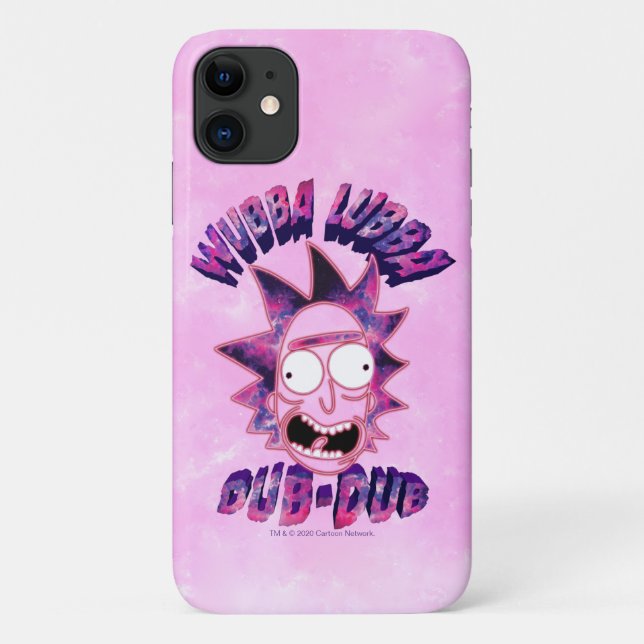 Capa Para iPhone 11 RICK E MORTY™| Wubba Lubba Dub-Dub (Verso)