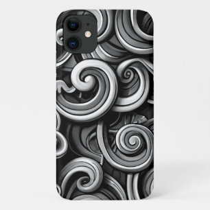 Capa Para iPhone 11 Rochas de energia prateada