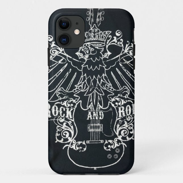 Capa Para iPhone 11 rock and roll (Verso)