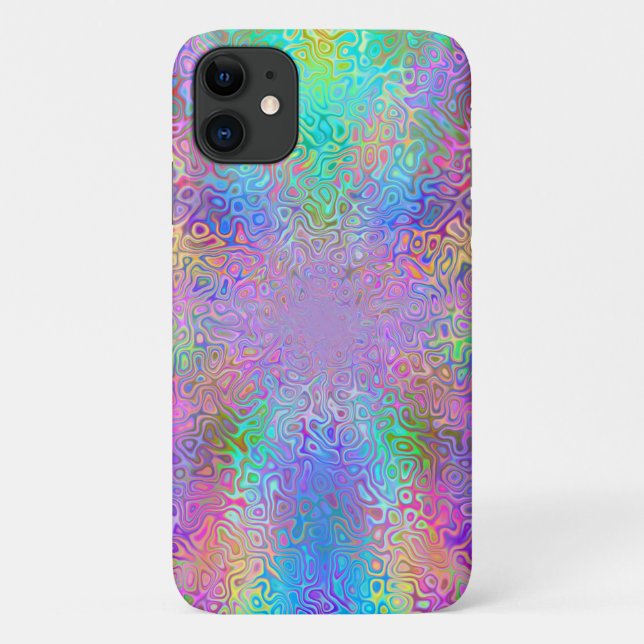 Capa Para iPhone 11 Rocket Rainbow (Verso)