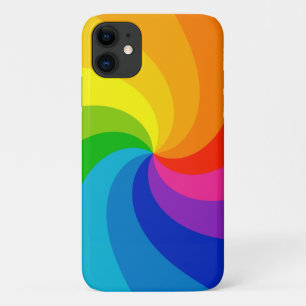Capa Para iPhone 11 Roda Colorida Colorida