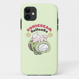 Capa Para iPhone 11 Rolar para a Doce Bunicream Rollcake Delight