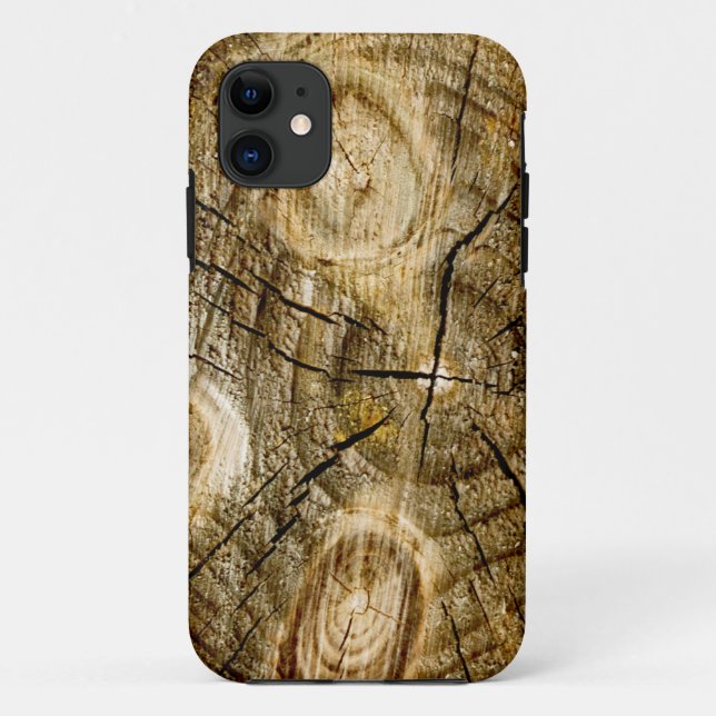 Capa Para iPhone 11 Roll de Log Rustic (Verso)