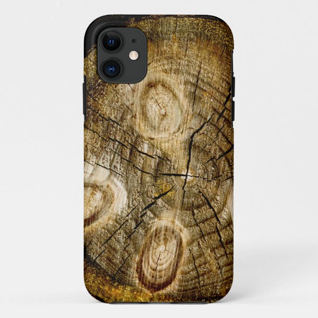 Capa Para iPhone 11 Roll de Log Rustic (Verso)