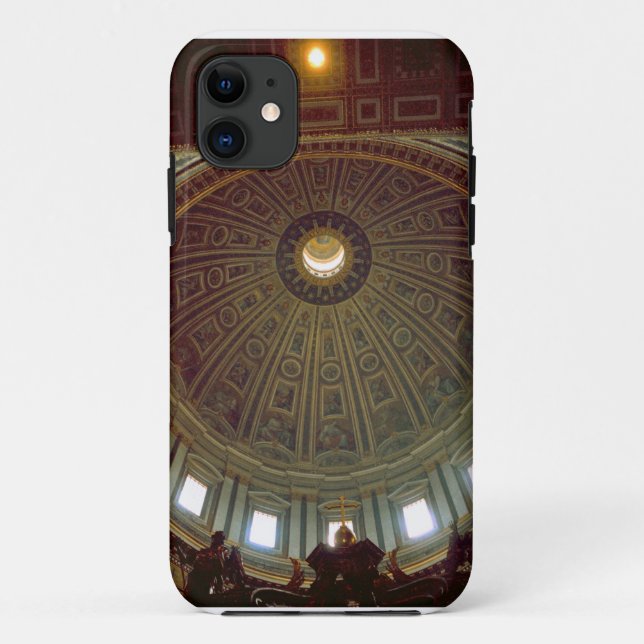 Capa Para iPhone 11 Roma, vaticano, abóbada da basílica de St Peter (Verso)