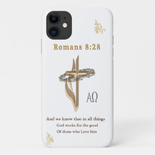 Capa Para iPhone 11 Romanos 8:28