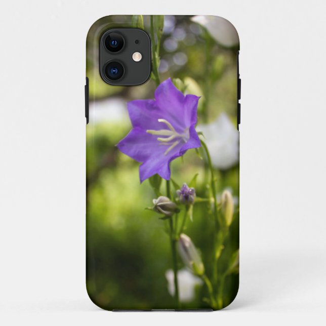 Capa Para iPhone 11 Romantic Trees & Flowers – Botanical Fantasy Boho (Verso)