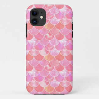 Capa Para iPhone 11 Rosa de sereia
