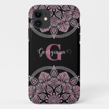 Rosa Dot Mandala Monogramas