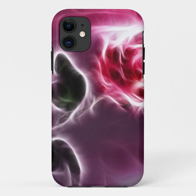 Capa Para iPhone 11 Rosa Rosa Rosa Esotérica (Verso)