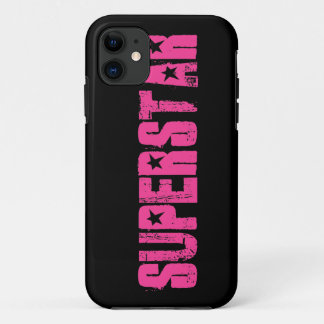 Capa Para iPhone 11 Rosa superstar