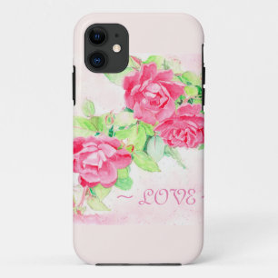 Capa Para iPhone 11 Rosas de café
