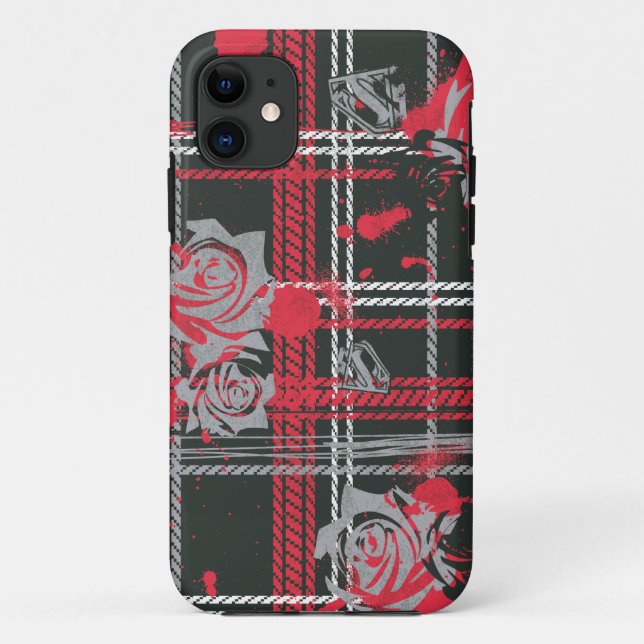 Capa Para iPhone 11 Rosas Supergirl (Verso)