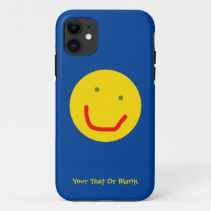 Capa Para iPhone 11 Rosto Feliz do Sol Sorridente
