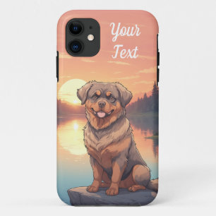 Capa Para iPhone 11 Rottweiler por Lago