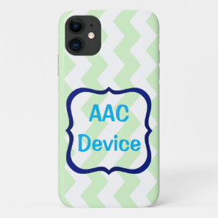 Capa Para iPhone 11 rótulo AAC verde
