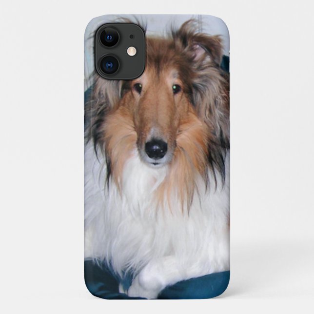 Capa Para iPhone 11 Rough Sable Collie (Verso)