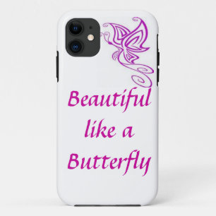 Capa Para iPhone 11 Roxo do iphone 5/5s da borboleta