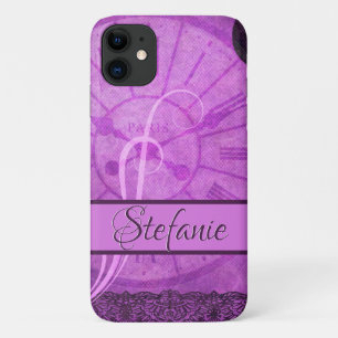 Capa Para iPhone 11 Roxo em Paris