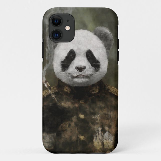 Capa Para iPhone 11 Royal Panda General Mobile Case (Verso)