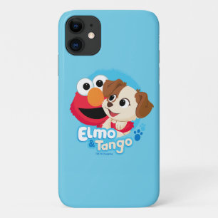 Capa Para iPhone 11 Rua Sésamo Crachá Elmo & Tango