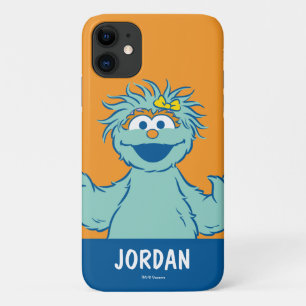 Capa Para iPhone 11 Rua Sésamo   Personalizado Rosita