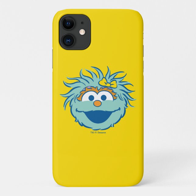 Capa Para iPhone 11 Rua Sésamo | Sorriso da Rosita (Verso)