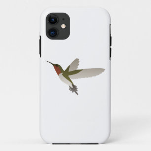 Capa Para iPhone 11 Ruby Throated Hummingbird