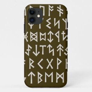 Capa Para iPhone 11 Runas Futhark Antigas