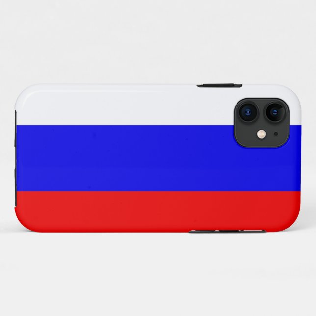 Capa Para iPhone 11 Rússia (Verso (horizontal))