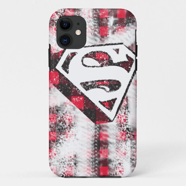 Capa Para iPhone 11 S-Protetor sobre a xadrez (Verso)