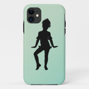 Capa Para iPhone 11 Saco de Tote Verde Mais Pequeno Dançarino