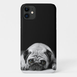 Capa Para iPhone 11 Sad Pug