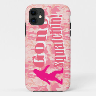 Capa Para iPhone 11 Saiu-se a piscar na camuflagem rosa