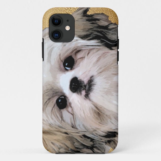 Capa Para iPhone 11 Sally Shih Tzu (Verso)