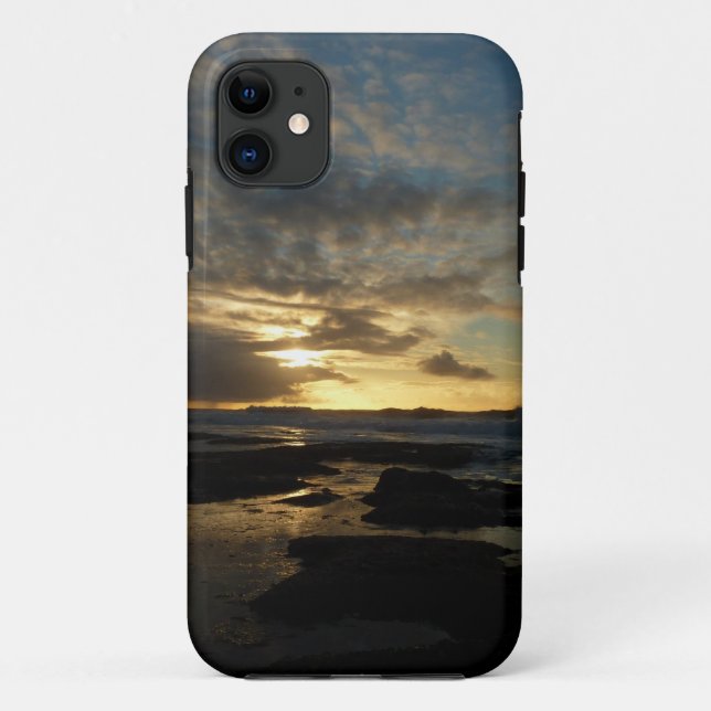 Capa Para iPhone 11 San Diego Sunset III Stuning, paisagem na Califórn (Verso)