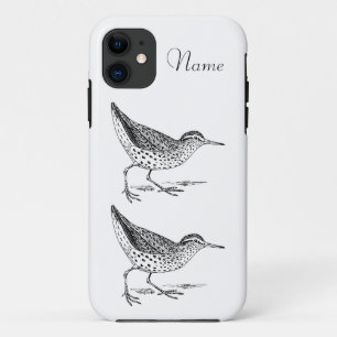Capa Para iPhone 11 Sandpiper Shorebird Thunder_Cove