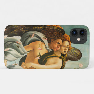 Capa Para iPhone 11 Sandro Botticelli O Nascimento de Vênus Zéfiro, Cl