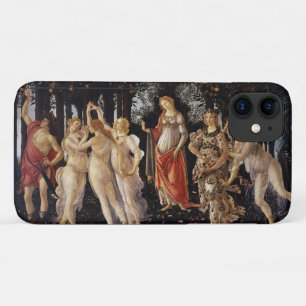 Capa Para iPhone 11 Sandro Botticelli Primavera Arte Refinada